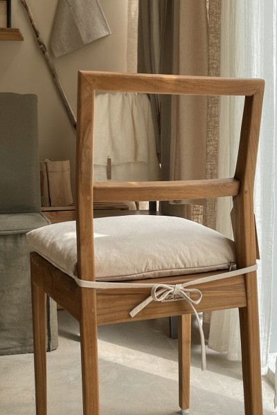 Marone Wood Seat Cushion
